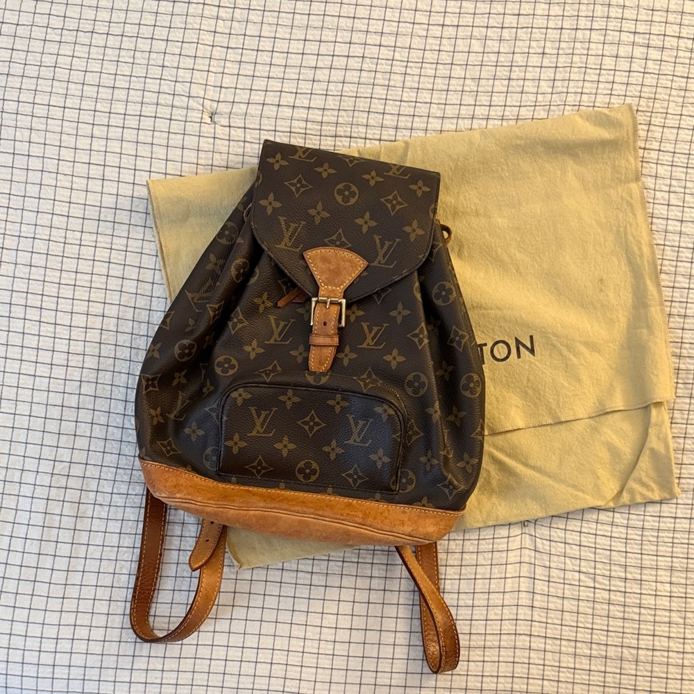 Louis Vuitton Dark Brown Monogram Backpack